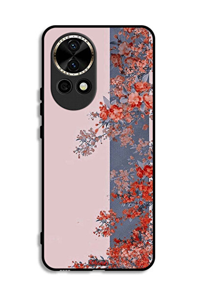Tolwak Huawei nova 12 5G Protective Case Cover Tree Leaves And Flowers Art
