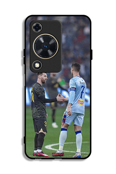 Tolwak غطاء حماية لهاتف هواوي إنجوي 70 ميسي ورونالدو