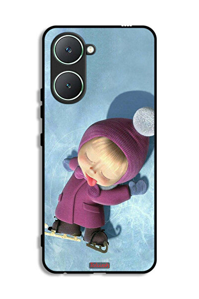 Tolwak غطاء حماية لطيف على شكل دمية لهاتف Vivo Y03 4G