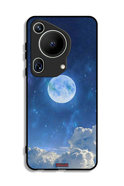 Tolwak غطاء حماية فائق لهاتف هواوي بيورا 70 بتصميم غيوم القمر