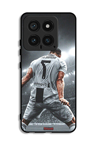 Tolwak غطاء حماية لهاتف شاومي 14 بطبعة احتفال كريستيانو رونالدو