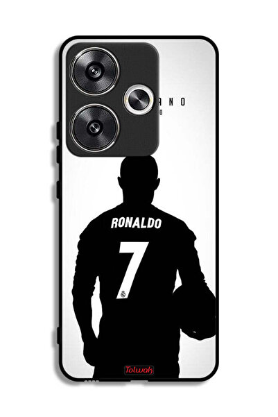 Tolwak جراب حماية Xiaomi Poco F6 5G مع قناع كريستيانو رونالدو