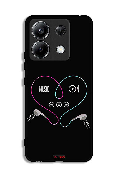 Tolwak غطاء حماية لهاتف شاومي ريدمي نوت 13 برو 5G مع موسيقى