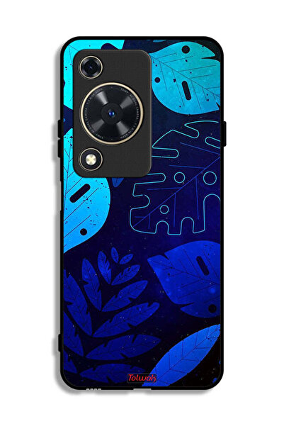 Tolwak غطاء حماية لهاتف هواوي إنجوي 70 بنقشة أوراق الشجر