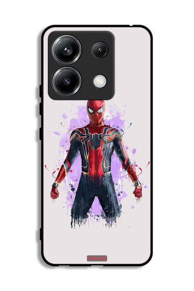 Tolwak غطاء حماية لهاتف Xiaomi Poco X6 5G بتصميم العنكبوت الحديدي