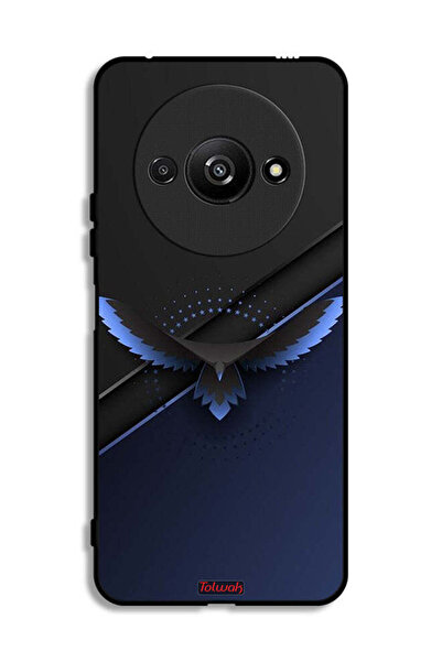 Tolwak Xiaomi Redmi A3 4G Protective Case Cover Eagle Digital Abstract Art