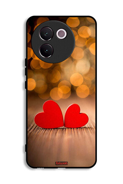 Tolwak Vivo V30e 5G Protective Case Cover Two Beautiful Hearts