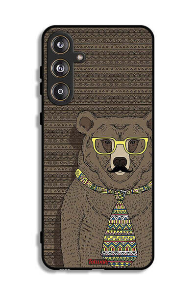 Tolwak غطاء حماية لهاتف سامسونج جالاكسي F55 5G، تصميم السيد وولف