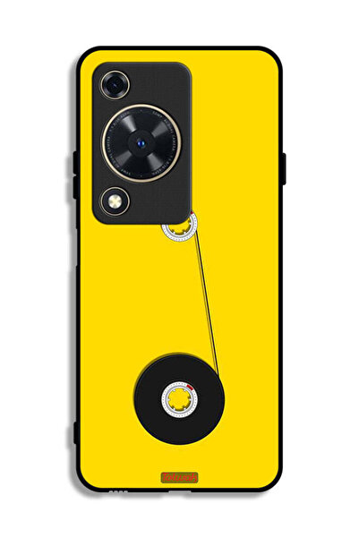 Tolwak غطاء حماية لهاتف هواوي إنجوي 70 - تصميم عجلة الكاسيت