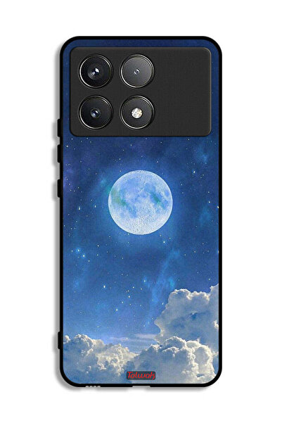Tolwak Xiaomi Poco F6 Pro Protective Case Cover Moon Clouds