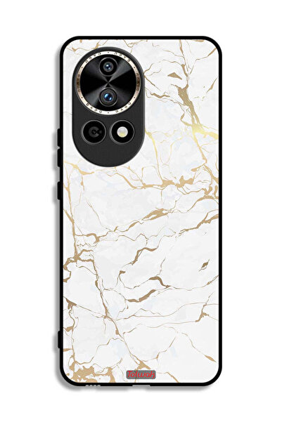 Tolwak غطاء حماية لهاتف هواوي نوفا 12 برو 5G بنمط رخامي