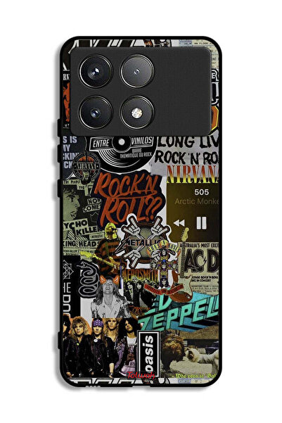 Tolwak غطاء حماية شاومي ريدمي K70، لون لونج تيف روك اند رول