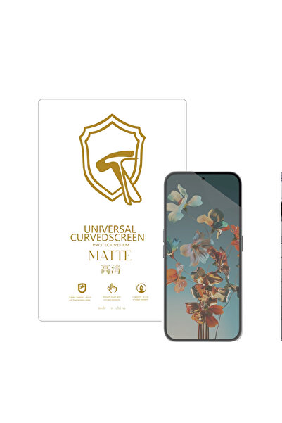 Microcase Nothing Phone 3A Pro ile Uyumlu Tpu Nano Mat Ekran Koruma Filmi EKM107