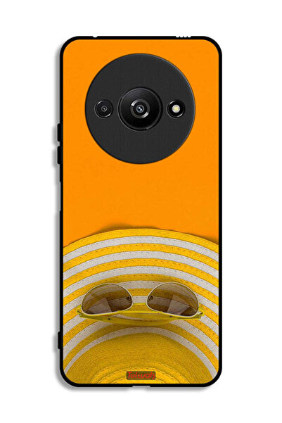 Tolwak Xiaomi Redmi A3 4G Protective Case Cover Glasses Hat