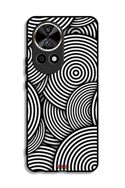 Tolwak غطاء حماية لهاتف هواوي نوفا 12 ألترا 5G بنمط دوائر وهمية