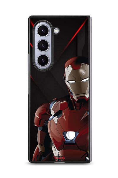 Tolwak غطاء حماية لهاتف Samsung Galaxy Z Fold6 Iron Man