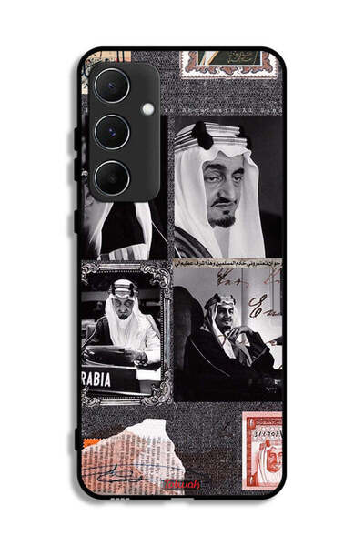 Tolwak غطاء حماية لهاتف سامسونج جالاكسي A55 5G، ملصق الملك فيصل العتيق