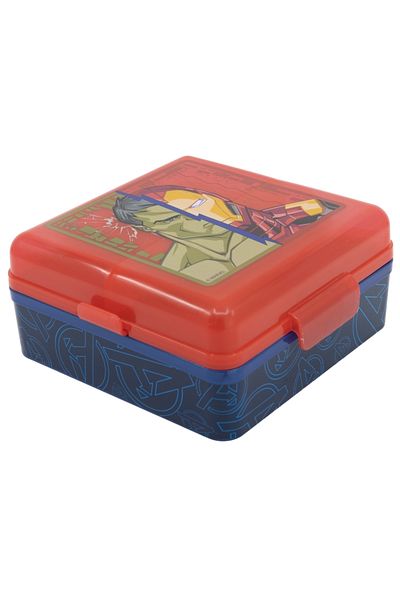 AVENGERS Cutie sandwich, multicompartimente, multicolor, fara BPA, Invincible Force, Avengers, Marvel