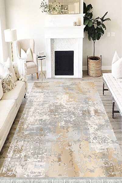 DEKOMOD Dijital Baskı Dört Mevsim Kaymaz Yıkanabilir Kesme Koridor Mutfak Oda...