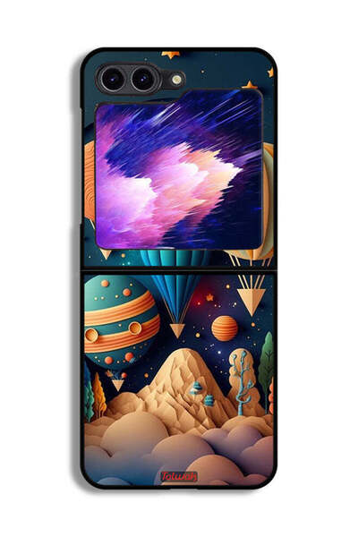 Tolwak غطاء حماية لهاتف Samsung Galaxy Z Flip6 من Perrashut Art