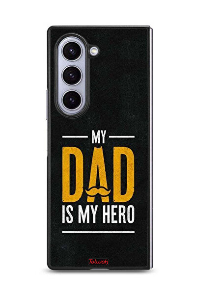 Tolwak غطاء حماية لهاتف Samsung Galaxy Z Fold6 - أبي هو بطلي