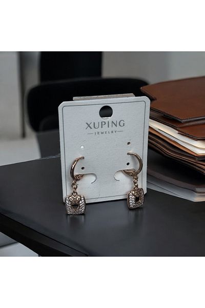 İNN JEWELLERY Steel Earrings Tarnish Resistant Antiallergic Baguette Figured (2 Years Importer Warranty)