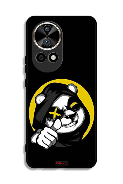 Tolwak غطاء حماية لهاتف هواوي نوفا 12 برو 5G بتصميم قطة لطيفة بلون المارشميلو