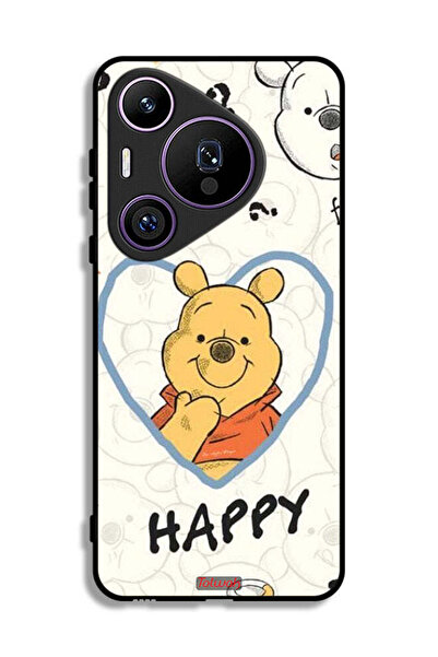 Tolwak غطاء حماية لهاتف هواوي بيورا 70 برو بتصميم الدب باباي