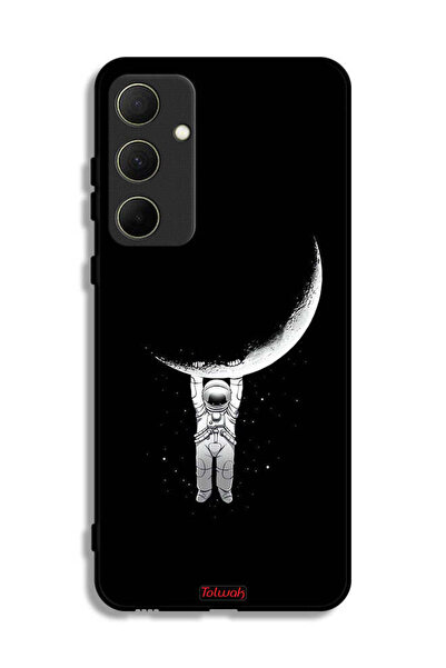 Tolwak Samsung Galaxy A35 5G Protective Case Cover Hanging From Moon