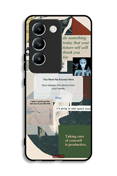 Tolwak Vivo V30 Lite 4G Protective Case Cover Allow Yourself To Grow