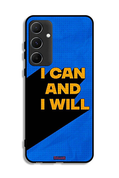 Tolwak غطاء حماية لهاتف سامسونج جالكسي A55 5G "أستطيع وسأفعل"