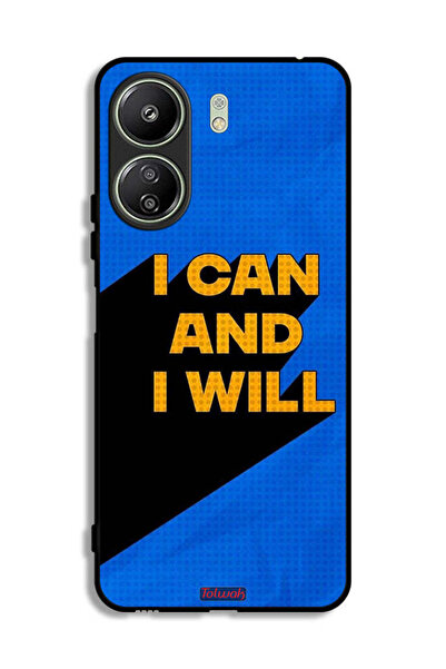 Tolwak غطاء حماية لهاتف Xiaomi Redmi 13C - أستطيع وسأفعل