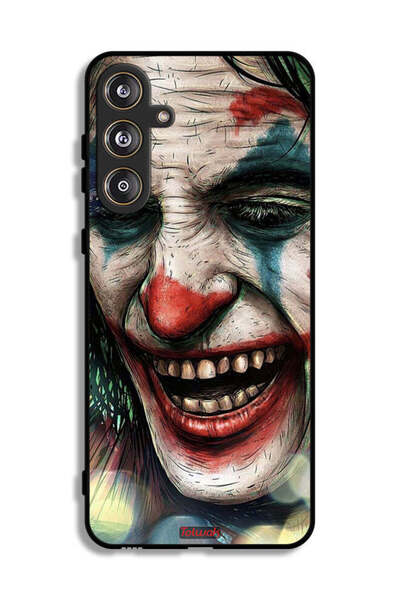 Tolwak غطاء حماية لهاتف سامسونج جالاكسي M55 5G بطبعة وجه الجوكر الضاحك