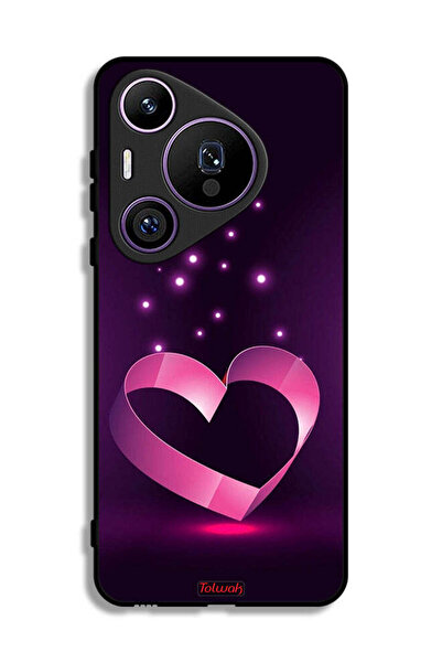 Tolwak غطاء حماية هواوي بيورا 70 برو بتصميم قلب