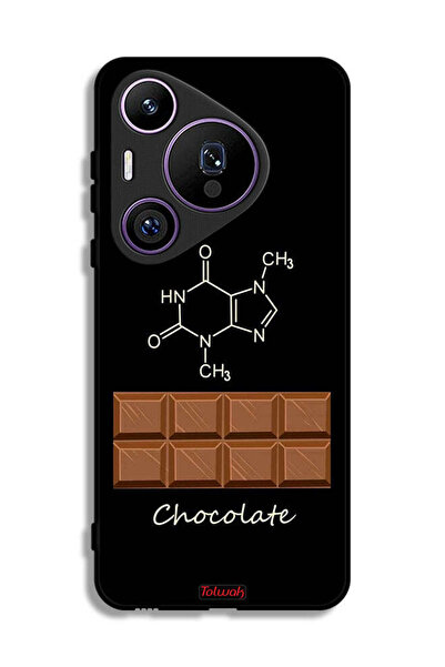Tolwak غطاء حماية لهاتف هواوي بيورا 70 برو - لون شوكولاتة