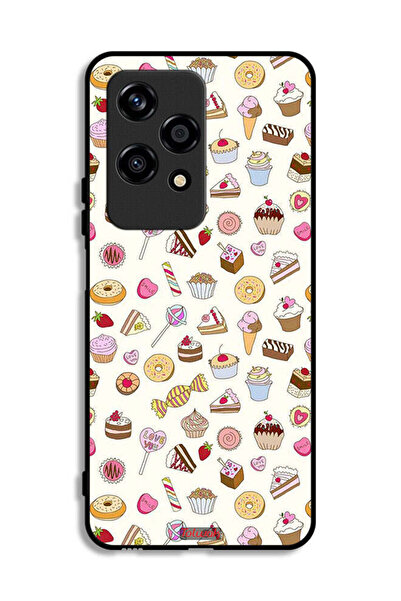 Tolwak Honor 200 Lite 5G Protective Case Cover Pattern Of Favorite Items