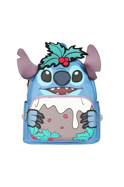 Disney Stitch Backpack Material: Pu Blue Color