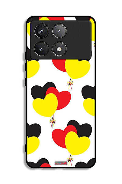 Tolwak غطاء حماية شاومي ريدمي كيه 70 برو بثلاثة قلوب