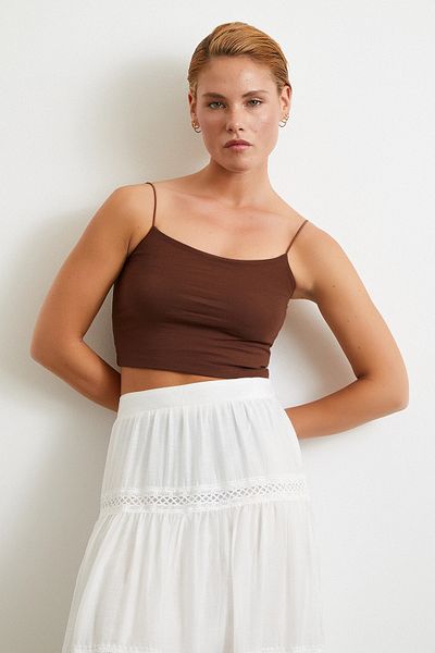 Never more Rubber Strap Ball Brown