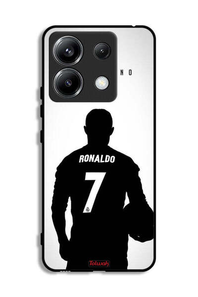 Tolwak غطاء حماية لهاتف شاومي ريدمي نوت 13 برو 5G بقناع كريستيانو رونالدو