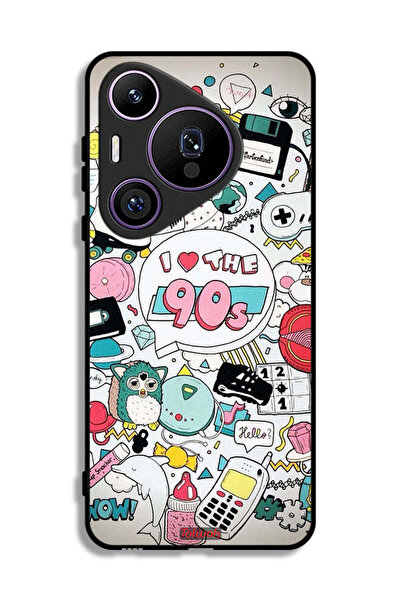 Tolwak غطاء حماية لهاتف هواوي بيورا 70 برو - أحب التسعينيات