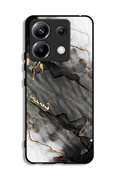 Tolwak غطاء حماية لهاتف Xiaomi Poco X6 5G بلون رخامي لامع