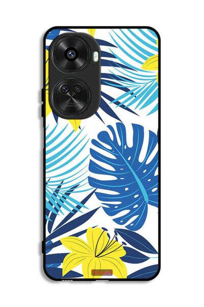 Tolwak غطاء حماية لهاتف هواوي نوفا 11 SE بنقشة ريش وزهور