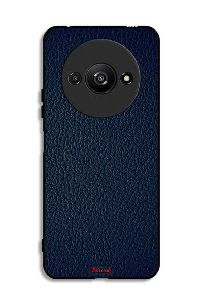Tolwak Xiaomi Redmi A3 4G Protective Case Cover Leather Pattern