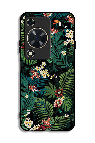 Tolwak غطاء حماية لهاتف هواوي إنجوي 70 بأوراق استوائية