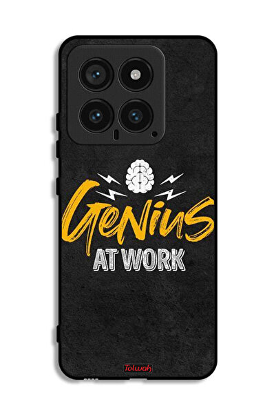 Tolwak غطاء حماية لهاتف Xiaomi 14 Genius At Work