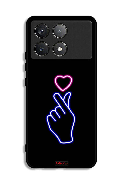 Tolwak غطاء حماية شاومي ريدمي K70 برو بتصميم قلب سناب