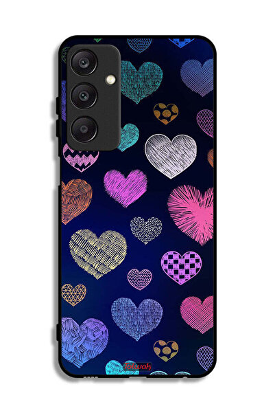 Tolwak غطاء حماية لهاتف سامسونج جالاكسي A25 5G بنقشة قلوب داجا