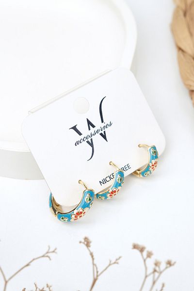 Jack Ferrero Steel / No Tarnishing Women's Earrings