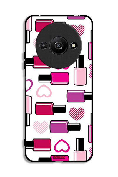 Tolwak Xiaomi Redmi A3 4G Protective Case Cover Lipstick Lover